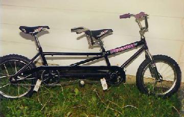 3 wheeled tandem bicycles